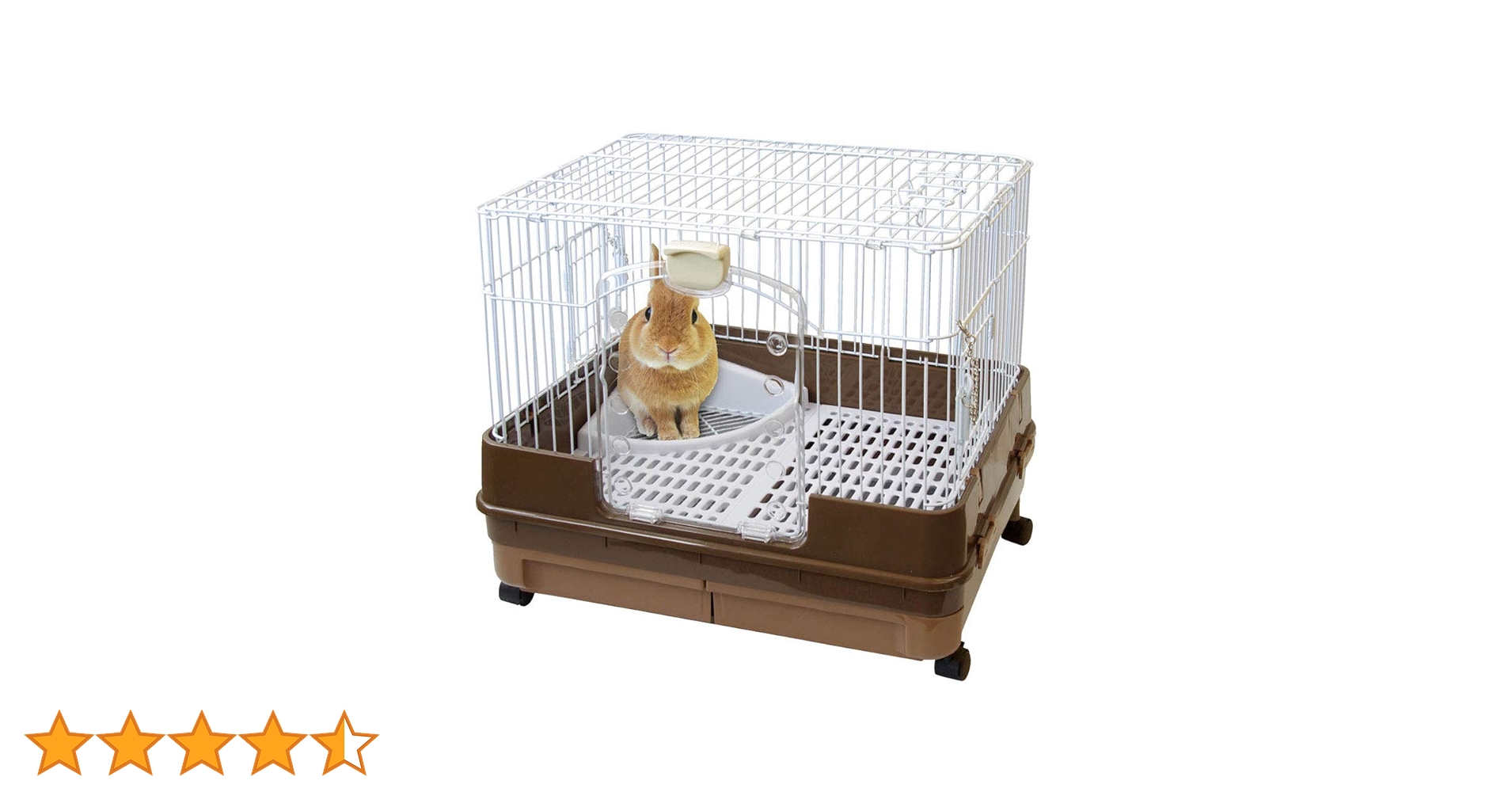 Amazon | マルカン うさぎのスッキリおそうじケージ | ミニマルランド